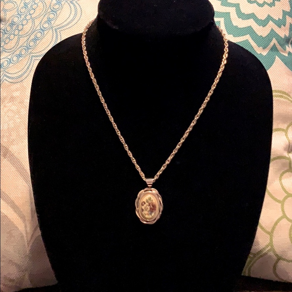 Vintage Cameo Inspired Necklace